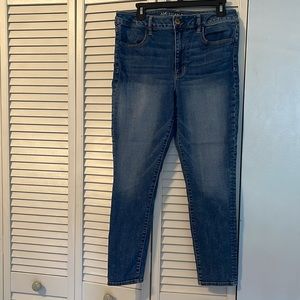 American Eagle high rise jeggings.